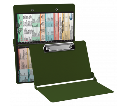 WhiteCoat Clipboard® - Army Green Pharmacy Edition